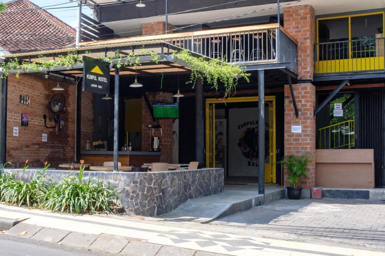 Kumpul Hostel Kuta 레기안 외부 사진